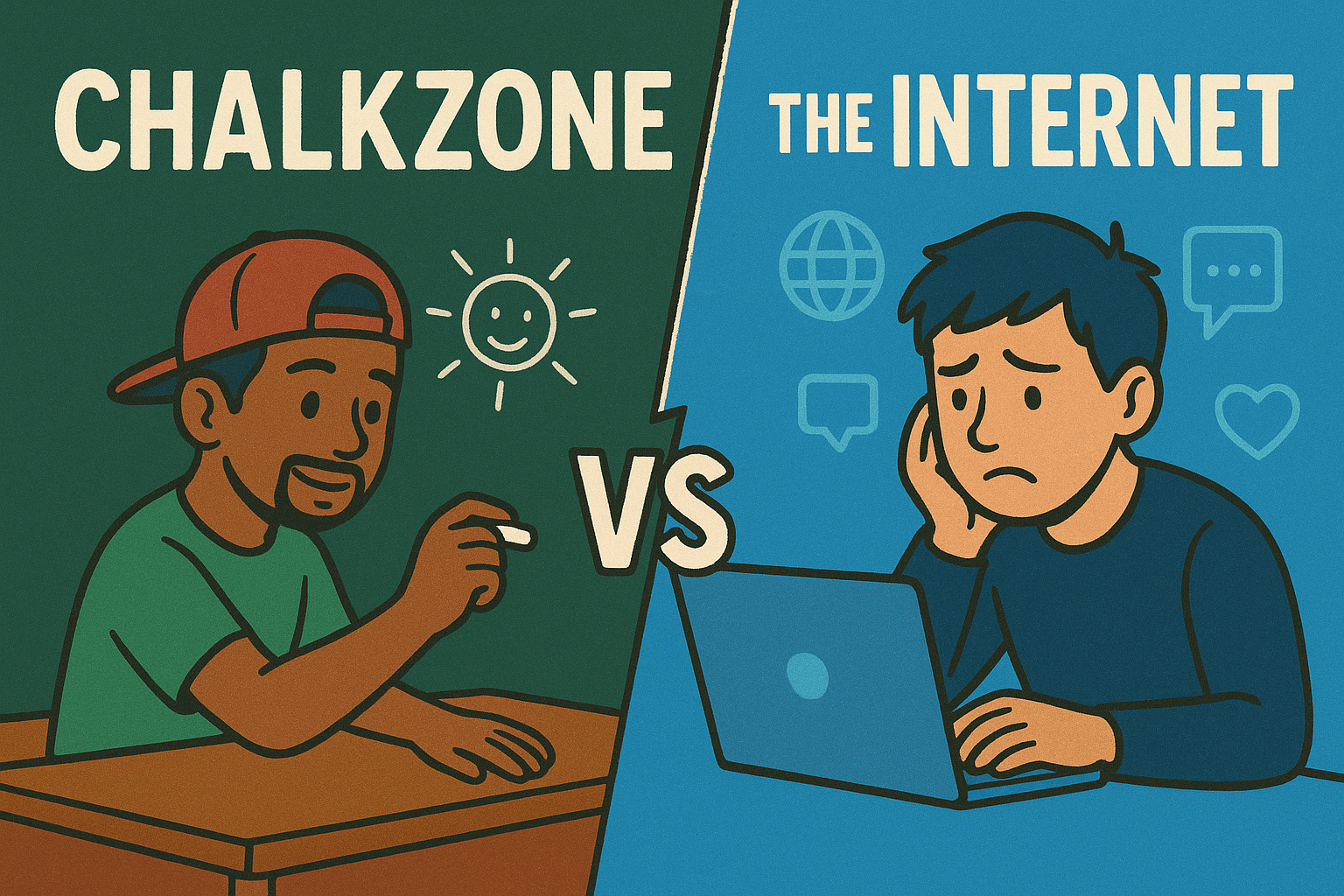 I call it ChalkZone. You call it the Internet.